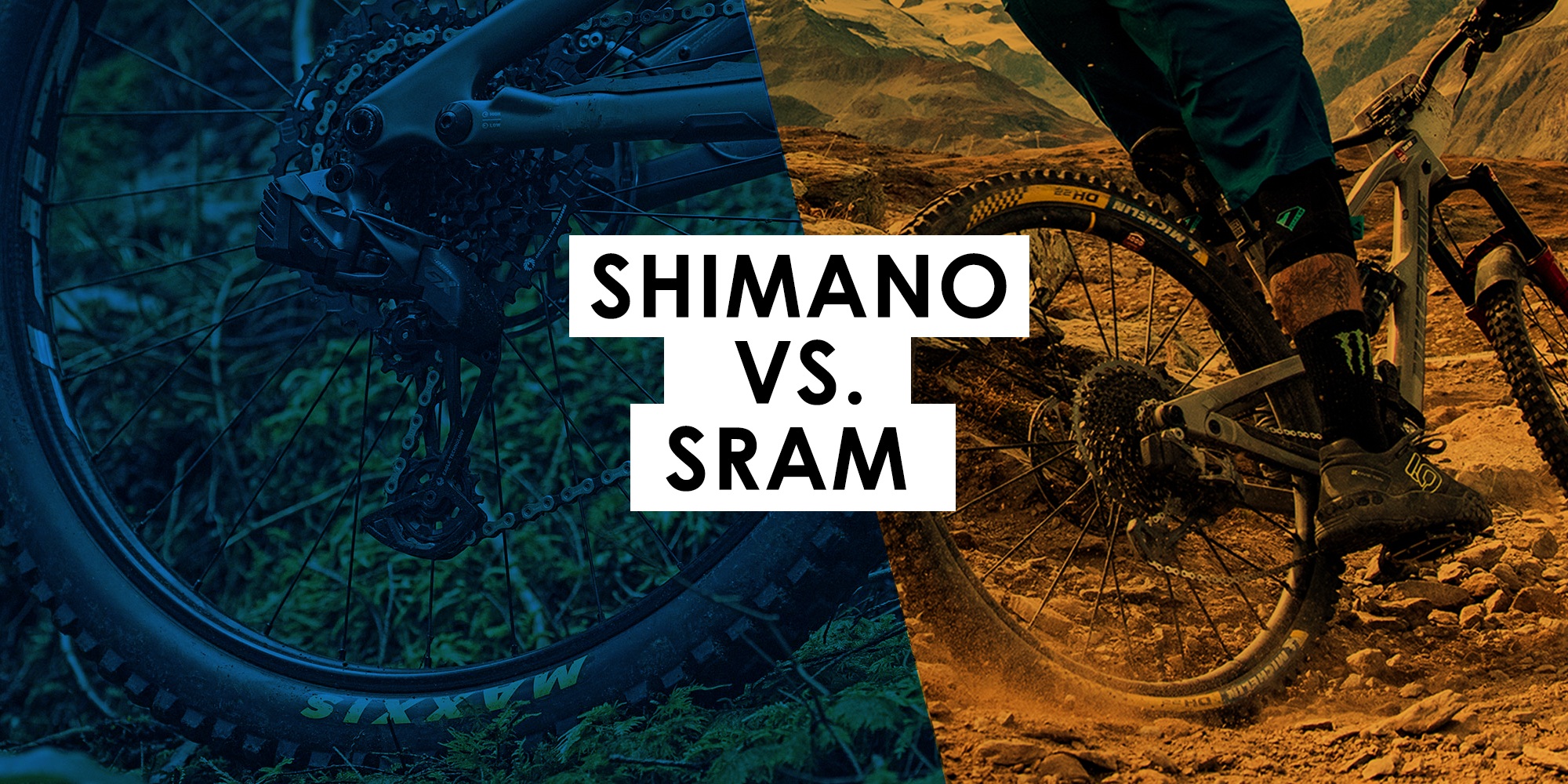 Is twaalf middag Shimano vs SRAM: Mountain Bike Components - Bikes Palm Beach