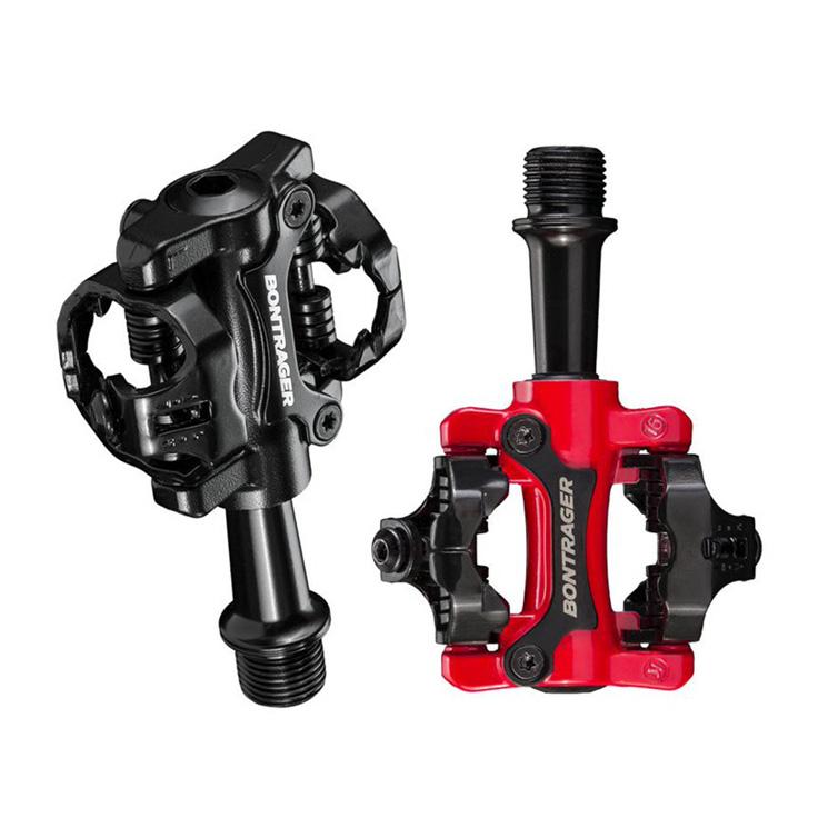 Bontrager 2 bolt SPD pedals for mountain or gravel riding