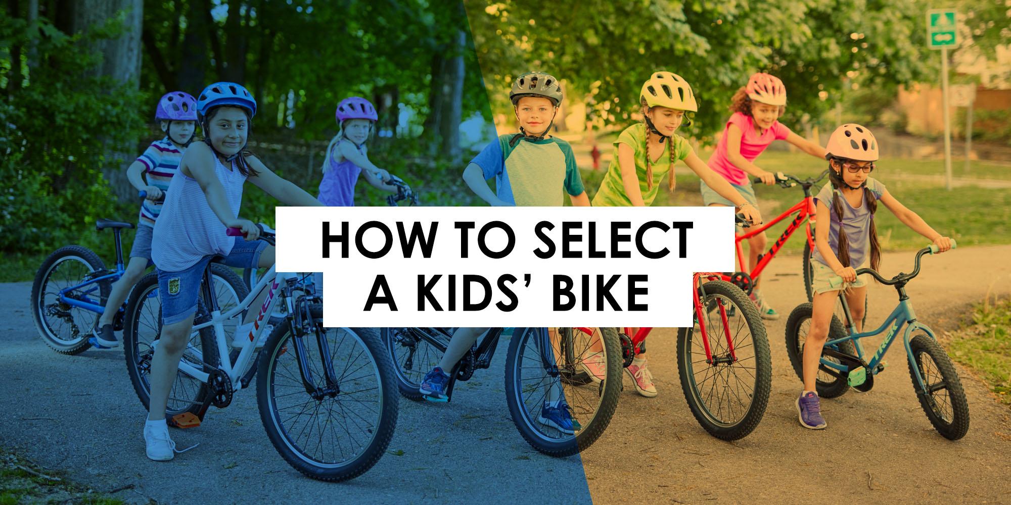 How to Select a Kids' Bike